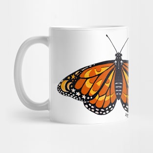 Halloween Monarch Butterfly Mug